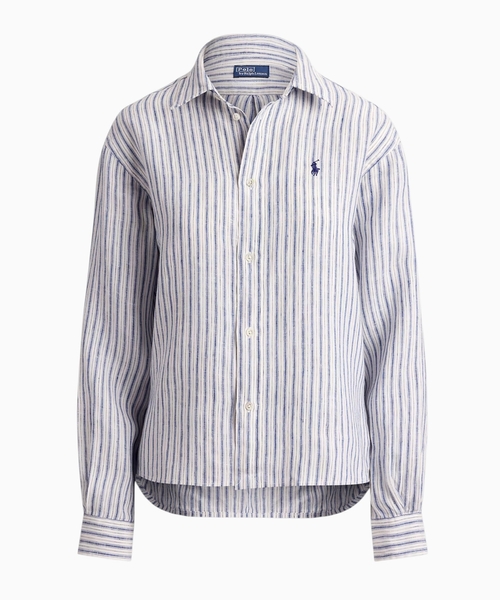 Рубашка Gingham из льна