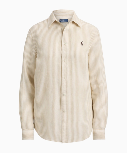 Striped linen shirt