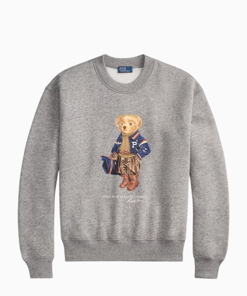 Свитшот из флиса с принтом Polo Bear