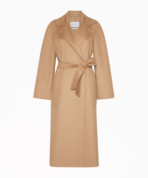 The Ready Icon Coat in camel