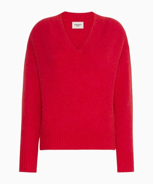 Alpaca and cotton yarn pullover