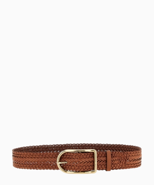 Leather belt