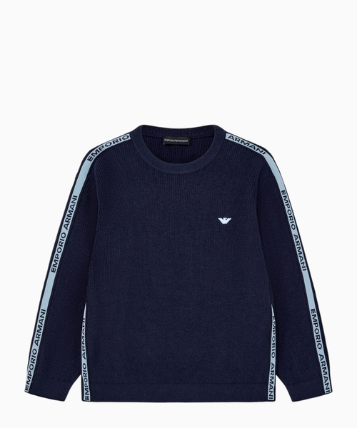 Jumper with regular crew neck