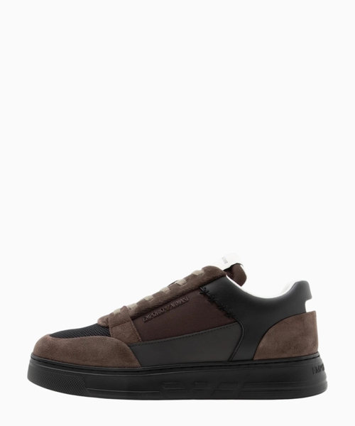 Leather sneakers