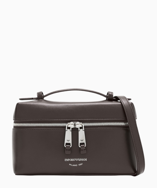 Nappa leather vanity case