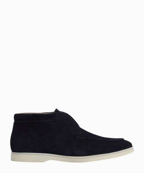 Martin suede mid cut loafer