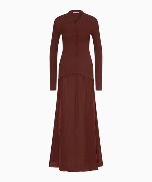 Long knit dress