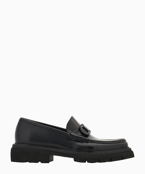 Gancini ornament loafer