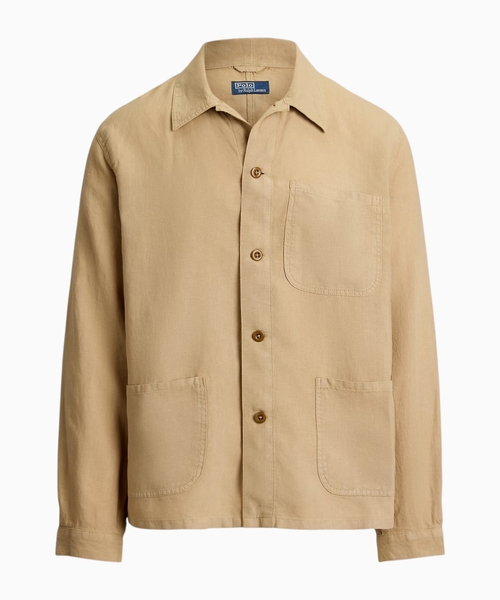 Linen overshirt
