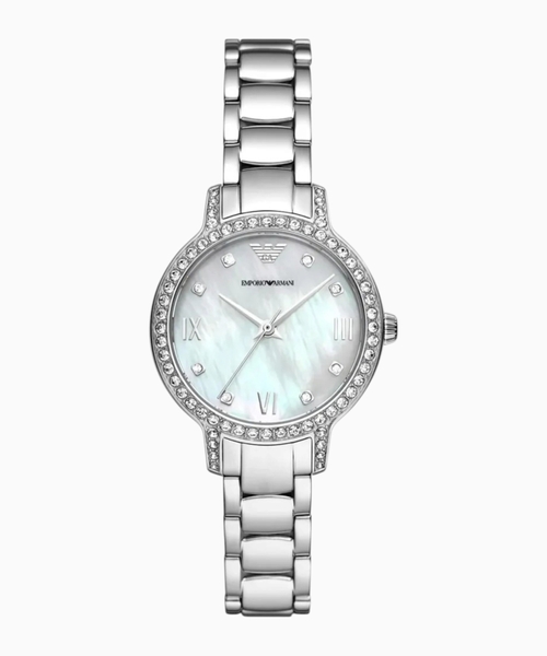 Mother of Pearl Dial Ladies qol saatı
