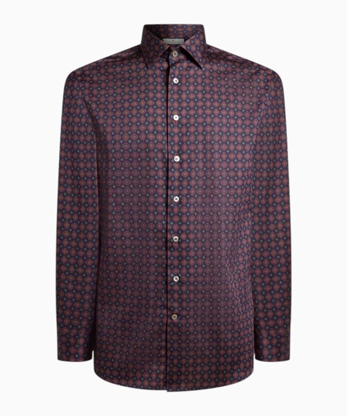 Cotton satin shirt