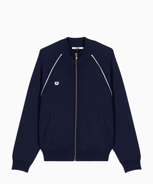 Zipped cardigan