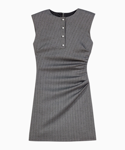 Short rhinestone dress