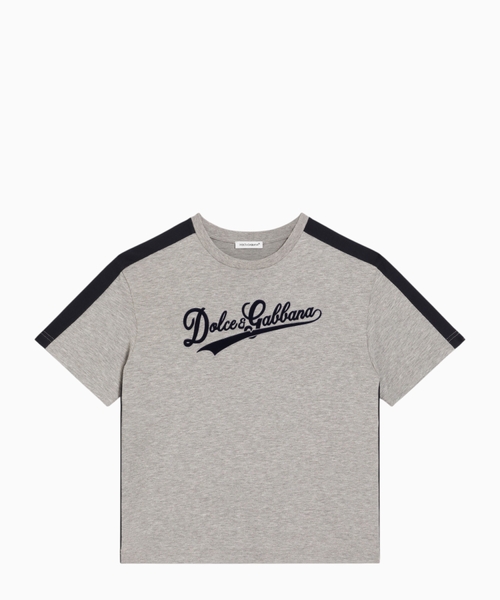 Jersey T-shirt with logo