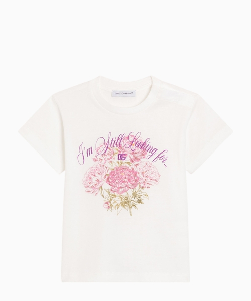 Jersey T-shirt with print