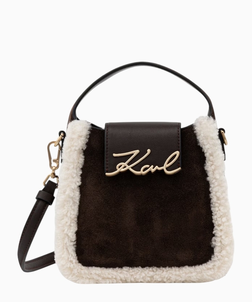 Leather crossbody bag
