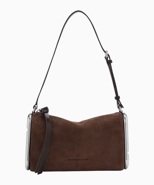 Scene Small shoulder bag in suede