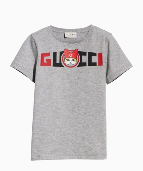 Printli pambıq T-shirt