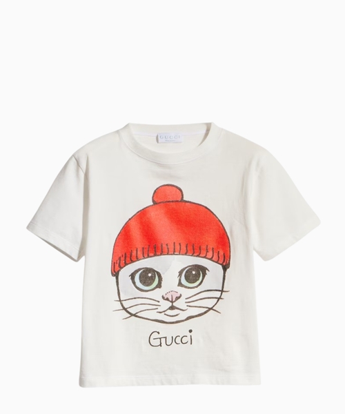 Cotton T-shirt with print