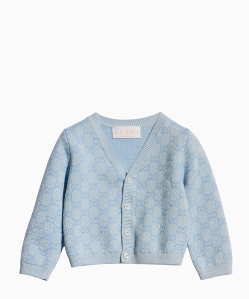 GG wool jacquard cardigan