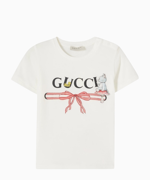 Printli pambıq T-shirt