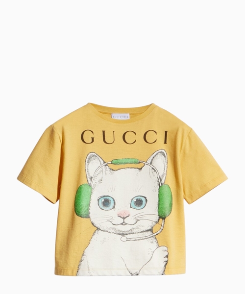 Cotton T-shirt with print
