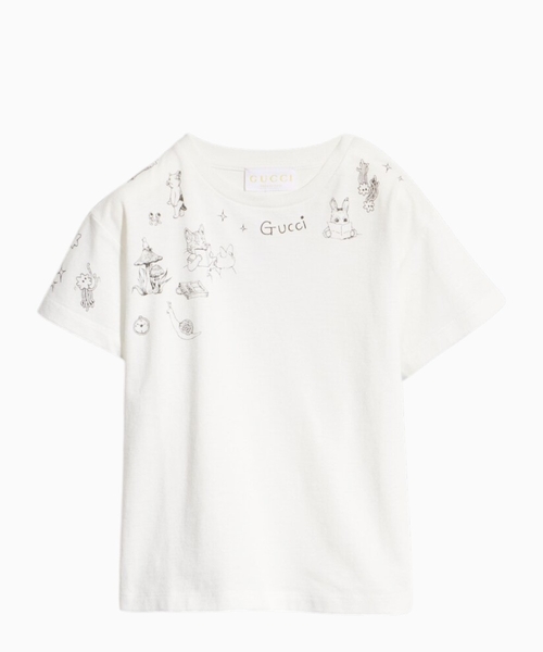 Cotton T-shirt with print
