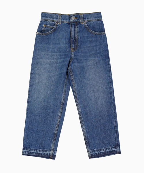 Straight-leg jeans