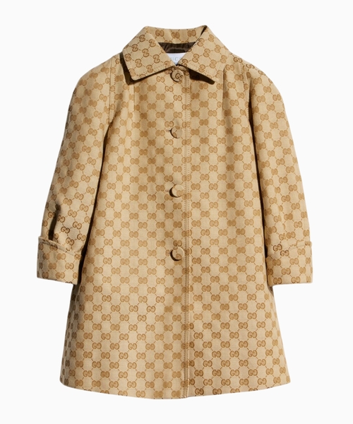 GG canvas coat
