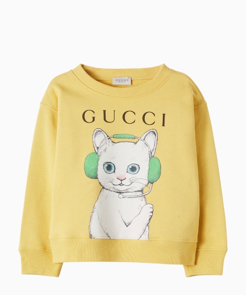Logo printed cotton jersey sweatshirt