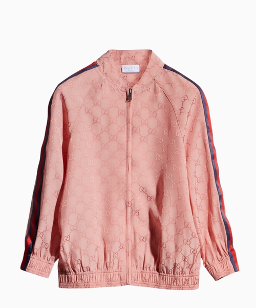 GG viscose zip jacket