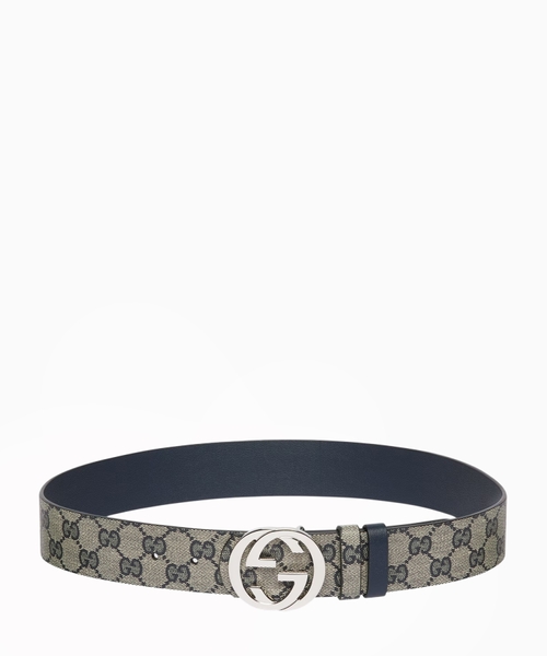Reversible belt with Interlocking G buckle