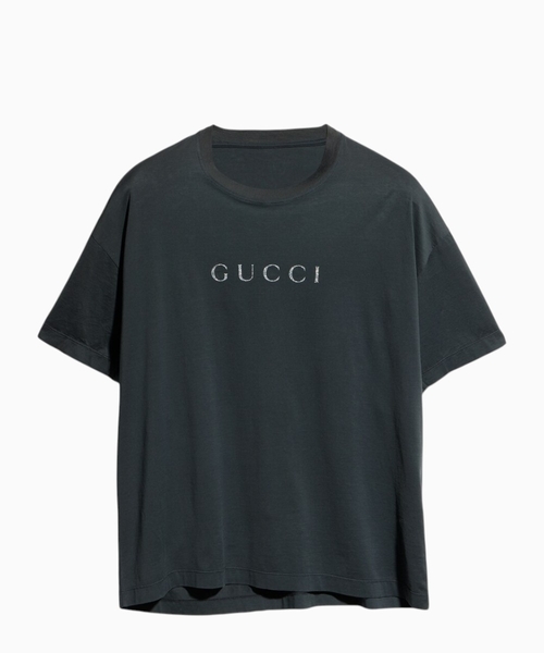 Printli pambıq T-shirt