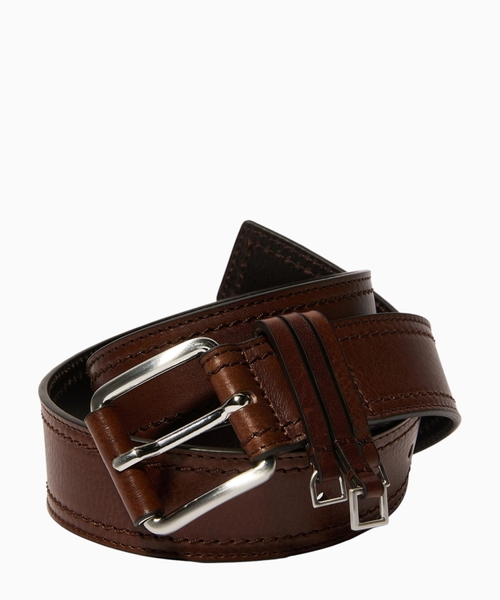 Leather belt