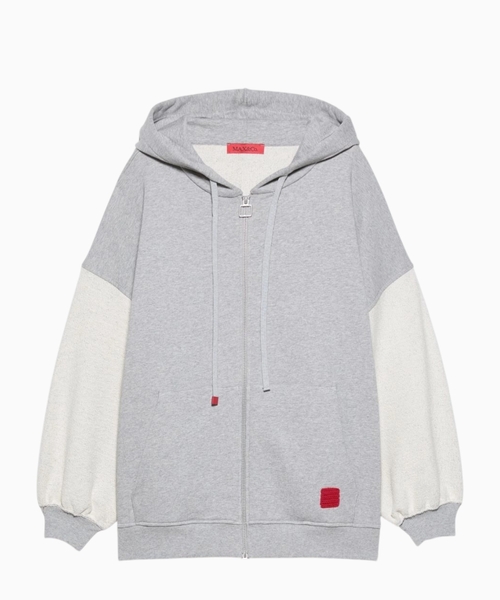Oversized cotton hoodie