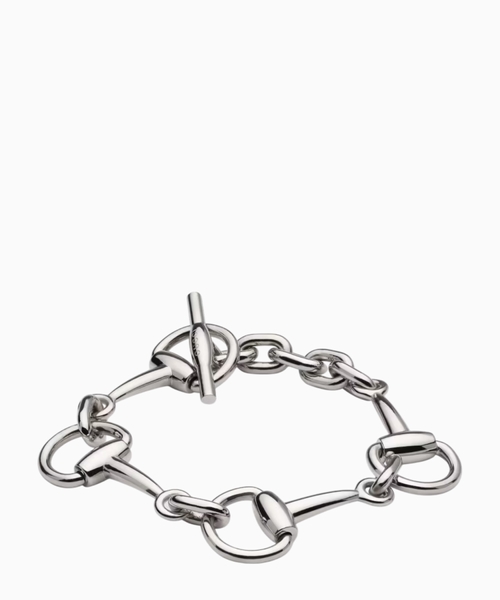Horsebit chain bracelet