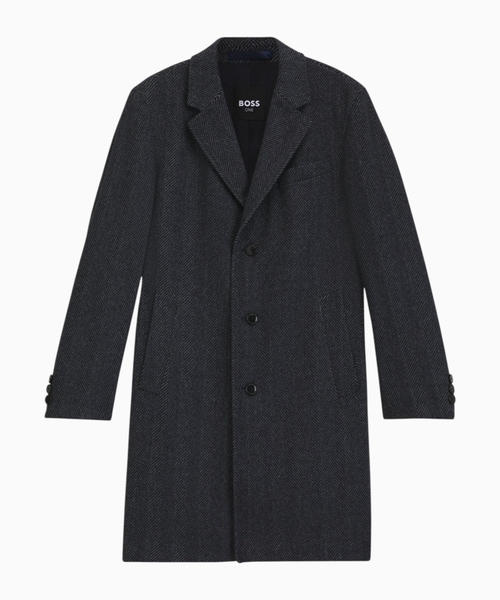Regular-fit coat