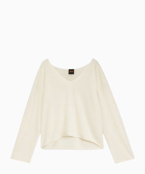 Cashmere and wool pullover