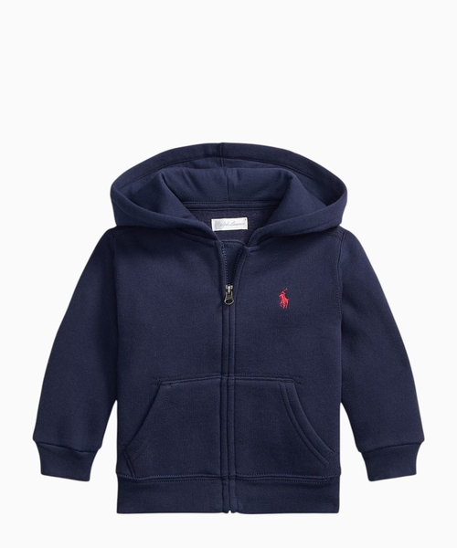 Fleece full-zip hoodie