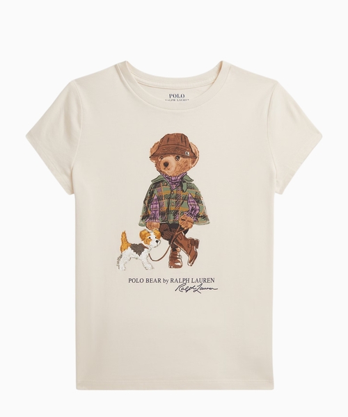 Polo Bear pambıq cersi T-shirt