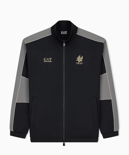 Logo-print tracksuit jacket
