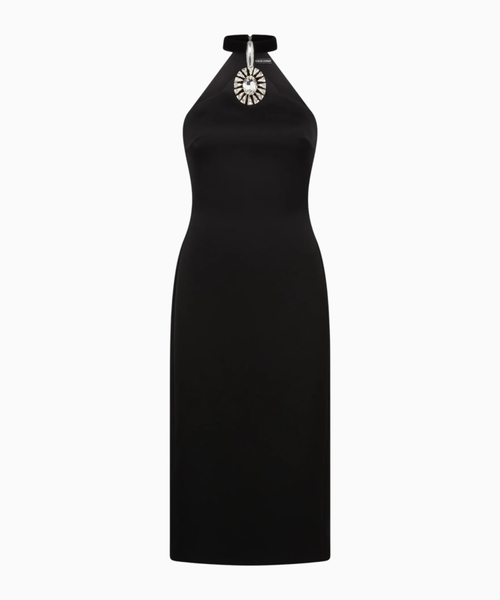 Kristal asqılı halter midi don