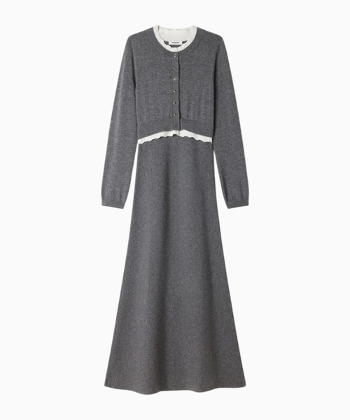 Henrietta 2-in-1 maxi dress
