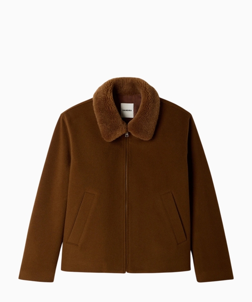 Wool and cashmere jacket