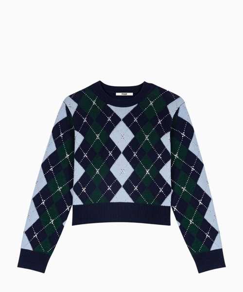 Джемпер Argyle с кристаллами