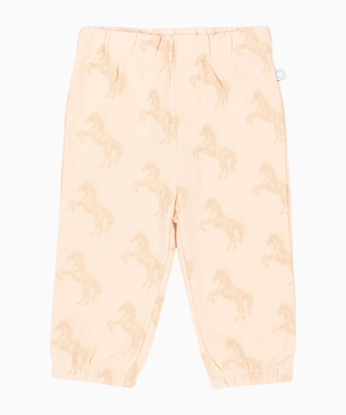 Horse-print trousers