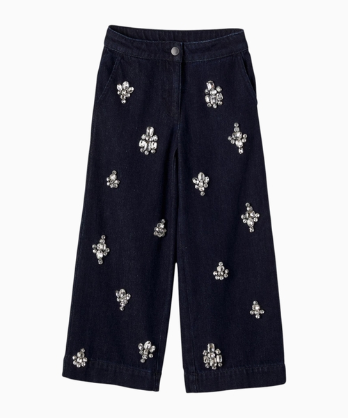 Embellished jeans