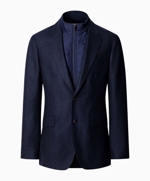 Wool blend blazer