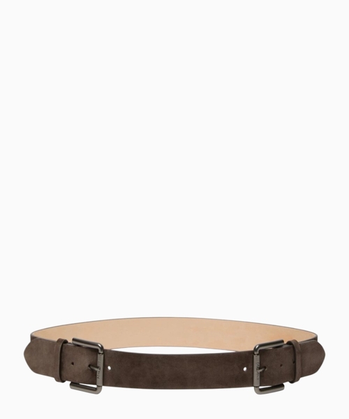 Leather belt