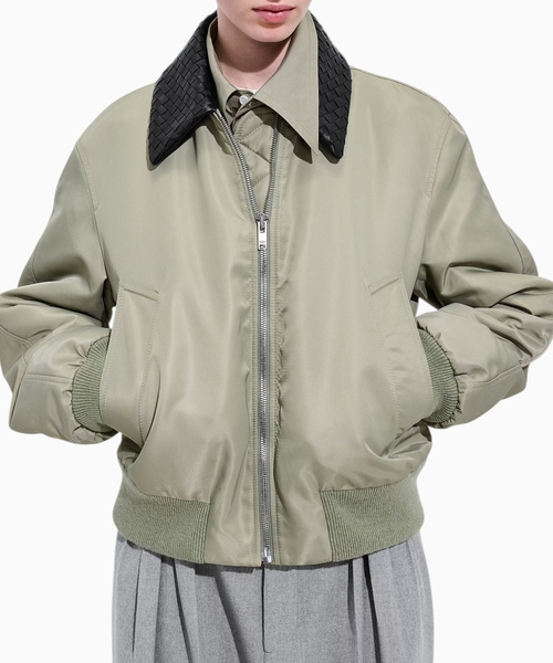 Satin nylon jacket